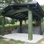 gazebo a due falde
