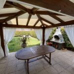 gazebo con copertura pvc