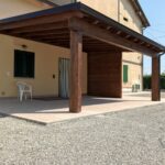 porticato in legno portico