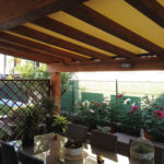 porticato in pvc anti uv